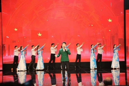 Một số ca khúc tiêu biểu tham gia cuộc vận động đã được công diễn tại Lễ trao giải. (Ảnh: BTC)