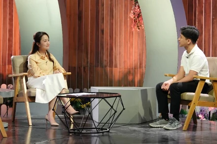 Chương trình mang đến câu chuyện truyền cảm hứng về nghị lực vươn lên của chàng trai khuyết tật Trần Việt Long. (Ảnh: Ban tổ chức)