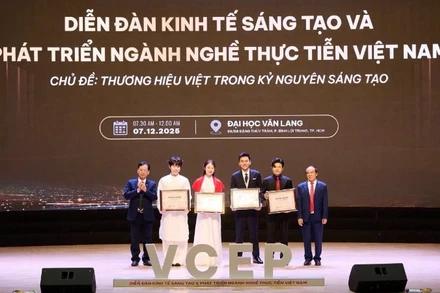 VCEP Awards 2025 tôn vinh những gương mặt tiêu biểu dựa trên bốn tiêu chí: sáng tạo; tác động xã hội; giá trị văn hóa; sức lan tỏa. (Ảnh: BTC)