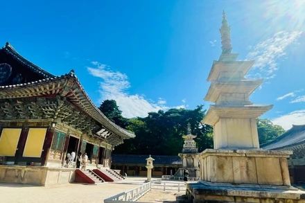 Cố đô Gyeongju chinh phục du khách bằng vẻ đẹp cổ kính, trầm mặc. 