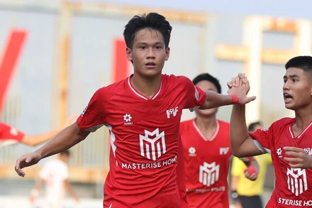 PVF đang đứng trước cơ hội lớn để bảo vệ ngôi vô địch. (Ảnh: VFF)