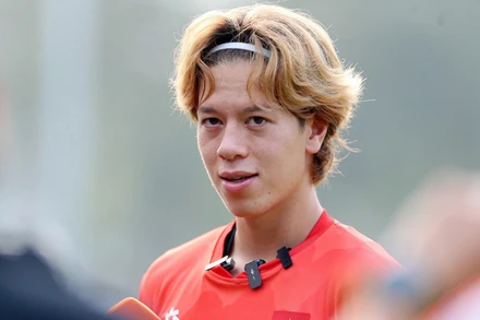 Tiền vệ Viktor Lê của U23 Việt Nam. (Ảnh: VFF)