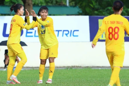 Câu lạc bộ nữ Thành phố Hồ Chí Minh chạm trán các đội thủ mạnh tại vòng bảng AFC Women's Champions League. (Ảnh: VFF)