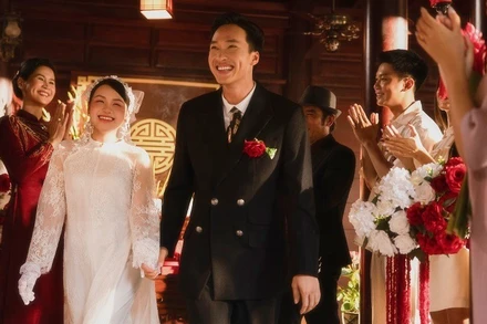 MV "Trộm vía" của ca sĩ Vũ Thùy Linh là câu chuyện cưới hỏi đậm sắc màu văn hóa vùng miền. (Ảnh: BTC)