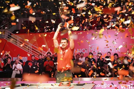 Cơ thủ Pijus Labutis giành chức vô địch Hanoi Open Pool Championship 2025.