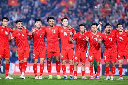 Đội tuyển Việt Nam bước vào ASEAN Cup 2026 với tư cách đương kim vô địch. (Ảnh: VFF)