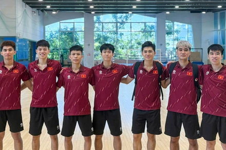 Các cầu thủ trẻ của đội tuyển futsal Việt Nam được kỳ vọng sẽ phát huy tốt khả năng để hướng tới Vòng loại futsal châu Á 2026. (Ảnh: VFF)