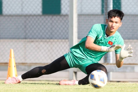 Tài năng trẻ Phạm Đình Hải được trao cơ hội góp mặt tại đấu trường U23 châu lục. (Ảnh: VFF)