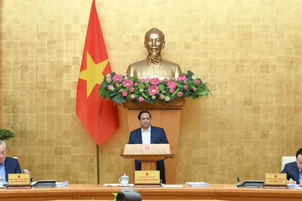 Thủ tướng Phạm Minh Chính chủ trì Phiên họp Chính phủ thường kỳ tháng 11.
