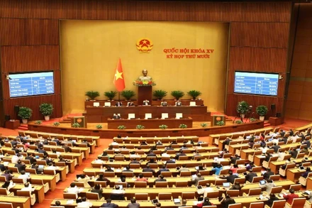 Quốc hội khóa XV biểu quyết thông qua Luật sửa đổi, bổ sung một số điều của Luật Sở hữu trí tuệ.