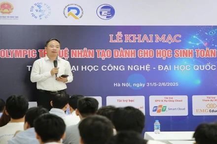 Lễ khai mạc Olympic Trí tuệ nhân tạo dành cho học sinh toàn quốc