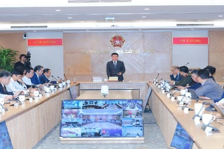 Quang cảnh buổi lễ.