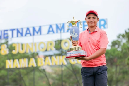 Nguyễn Tuấn Anh đăng quang Vietnam Junior Open 2025. (Ảnh: VGA)