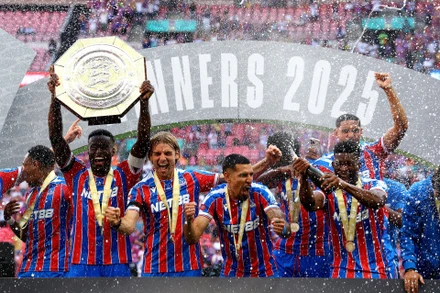 Crystal Palace giành cúp Community Shield 2025. (Ảnh: CPFC)