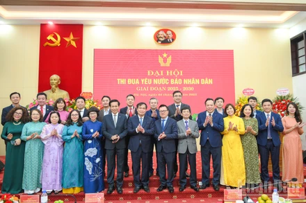 [Ảnh] Toàn cảnh Đại hội Thi đua yêu nước Báo Nhân Dân giai đoạn 2025-2030