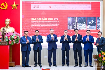 Trang thông tin điện tử "Đảng Cộng sản Việt Nam - Đại hội XIV" đã chính thức ra mắt.