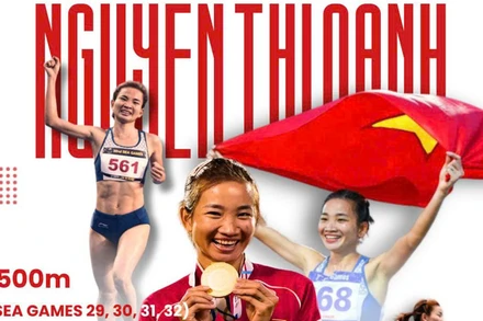 [Infographic] Nguyễn Thị Oanh - “Nữ hoàng đường chạy” SEA Games với dấu mốc lịch sử 15 Huy chương Vàng