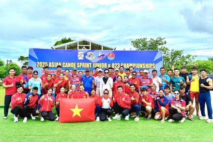 Đội tuyển Canoeing Việt Nam thi đấu thành công tại các giải đấu diễn ra ở Thái Lan. 