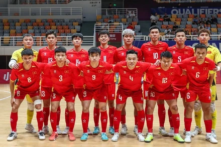 Futsal Việt Nam đạt cột mốc mới vào những ngày cuối năm 2025. (Ảnh: VFF)