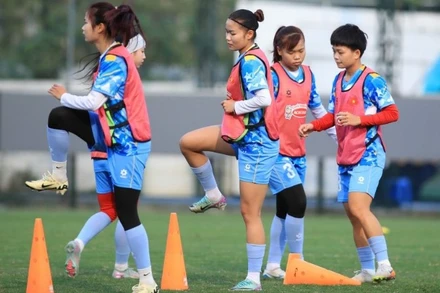 Đội tuyển nữ Việt Nam hướng tới Vòng chung kết bóng đá nữ châu Á 2026. (Ảnh: VFF)