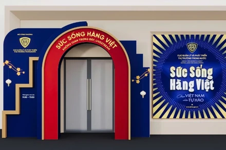 Không gian trưng bày kết hợp livestream quảng bá và tiêu thụ hàng Việt Nam sẽ chính thức mở cửa từ ngày 5/2 tới đây tại Hà Nội.