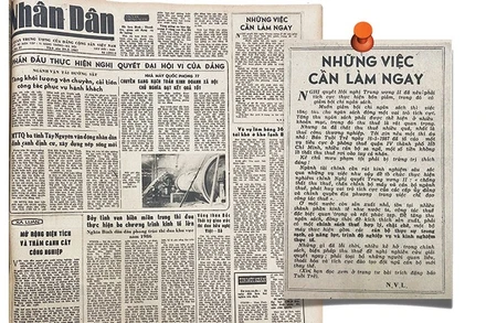 Bài viết của đồng chí Nguyễn Văn Linh đăng trên Báo Nhân Dân ngày 29/5/1987.