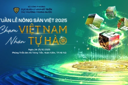 Tuần lễ Nông sản Việt 2025 sẽ chính thức diễn ra trong hai ngày 24 và 25/10 tới đây tại Hà Nội