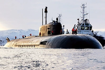 Một tàu ngầm hạt nhân của Nga.
