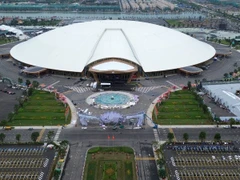 Trung tâm Triển lãm Quốc gia (VEC) mới chính thức được đưa vào hoạt động. (Ảnh: TTXVN)