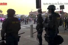 [Video] Chính quyền Mỹ cho phép quân đội tham gia trấn áp biểu tình ở California