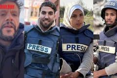[Video] Các hãng thông tấn cùng tưởng niệm nhân viên thiệt mạng tại Dải Gaza 