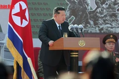 [Video] Nhà lãnh đạo Triều Tiên Kim Jong Un cam kết củng cố quan hệ quân sự với Nga
