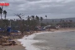 [Video] Người Philippines sơ tán ứng phó bão Fengshen