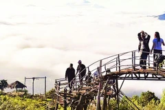 Điểm săn mây xã Pà Cò.