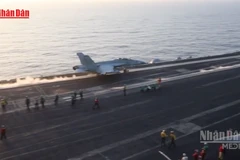 [Video] Mỹ để ngỏ đối thoại với Iran dù đã điều tàu sân bay tới Trung Đông