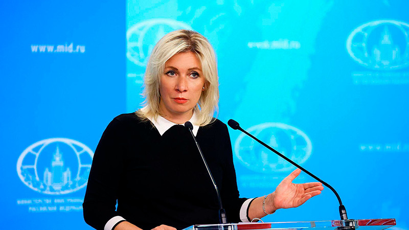 Người phát ngôn Bộ Ngoại giao Nga Maria Zakharova. (Ảnh: Cơ quan báo chí Bộ Ngoại giao Nga)