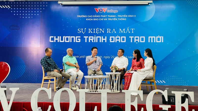 Trường cao đẳng Phát thanh-Truyền hình 2 ra mắt chương trình đào tạo mới.