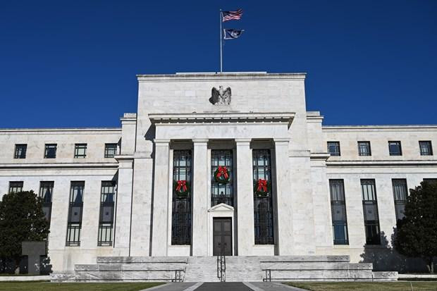Trụ sở Ngân hàng Dự trữ Liên bang Mỹ (Fed) tại Washington, DC. (Ảnh: AFP/TTXVN)