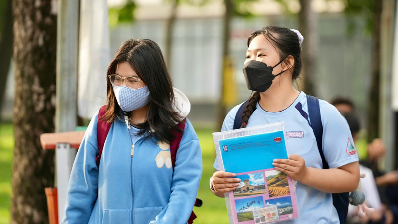 Thí sinh dự thi đánh giá năng lực đợt 2 năm 2024 do Đại học Quốc gia Thành phố Hồ Chí Minh tổ chức.