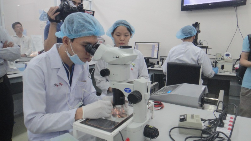 Hoạt động nghiên cứu khoa học tại Đại học Quốc gia Thành phố Hồ Chí Minh.
