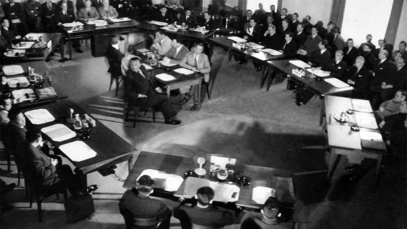 Quang cảnh phiên khai mạc Hội nghị Geneva về Đông Dương, ngày 8/5/1954. (Ảnh: Tư liệu TTXVN)