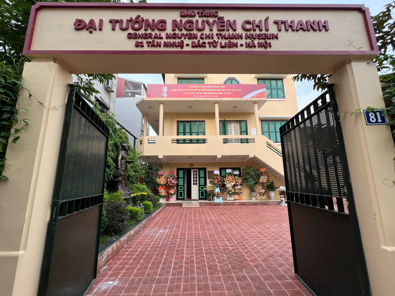 Dự kiến từ ngày 6/7 tới đây, Bảo tàng Đại tướng Nguyễn Chí Thanh tại Hà Nội sẽ mở cửa đón khách tham quan thử nghiệm. (Ảnh: TRUNG HIẾU) 