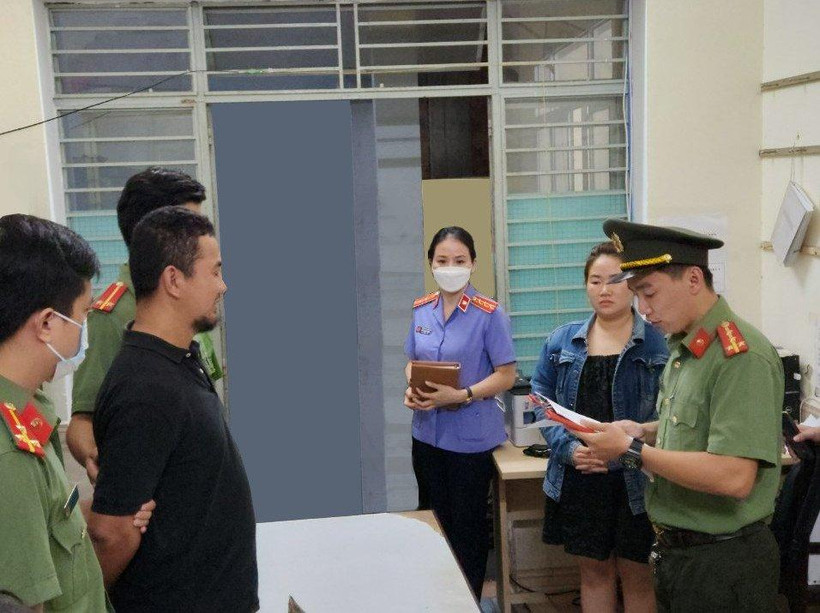 Cơ quan Công an khởi tố bị can và bắt tạm giam Bùi Tuấn Lâm. (Ảnh: cơ quan công an cung cấp)