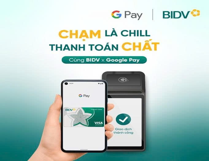 Việc ra mắt dịch vụ thanh toán Google Pay dành cho thẻ Visa và Mastercard tiếp tục khẳng định vị thế tiên phong của BIDV trong xu hướng thanh toán không tiền mặt tại Việt Nam.