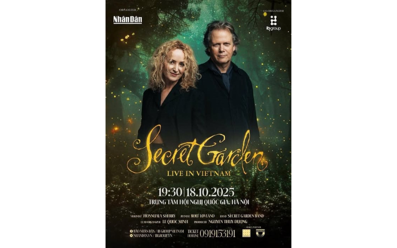 Secret Garden lần đầu biểu diễn tại Việt Nam 