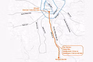 [Infographic] Chi tiết phương án mở rộng Quốc lộ 1A tới 10 làn xe của thành phố Hà Nội