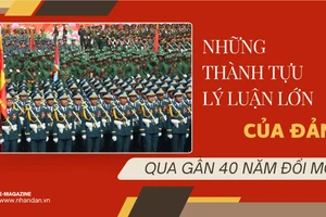 Những thành tựu lý luận lớn của Đảng qua gần 40 năm đổi mới