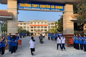 Gần 23 nghìn thí sinh tại Tuyên Quang dự kỳ thi vào lớp 10.