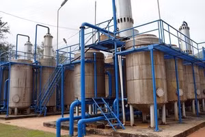 Nhà máy nước tại Côn Đảo. (Ảnh: TTXVN)