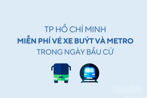 [Infographic] Thành phố Hồ Chí Minh miễn phí vé xe buýt và metro trong ngày bầu cử